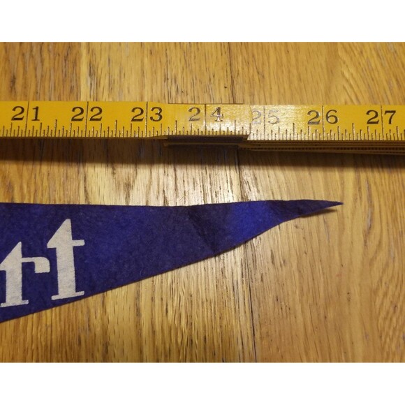 Vintage Allen "A" resort New Hampshire felt pennant souvenir - Picture 2 of 7